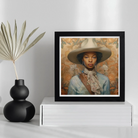 Imani - Black Lesbian Cowgirl Sapphic Art Print Posters Prints & Visual Artwork