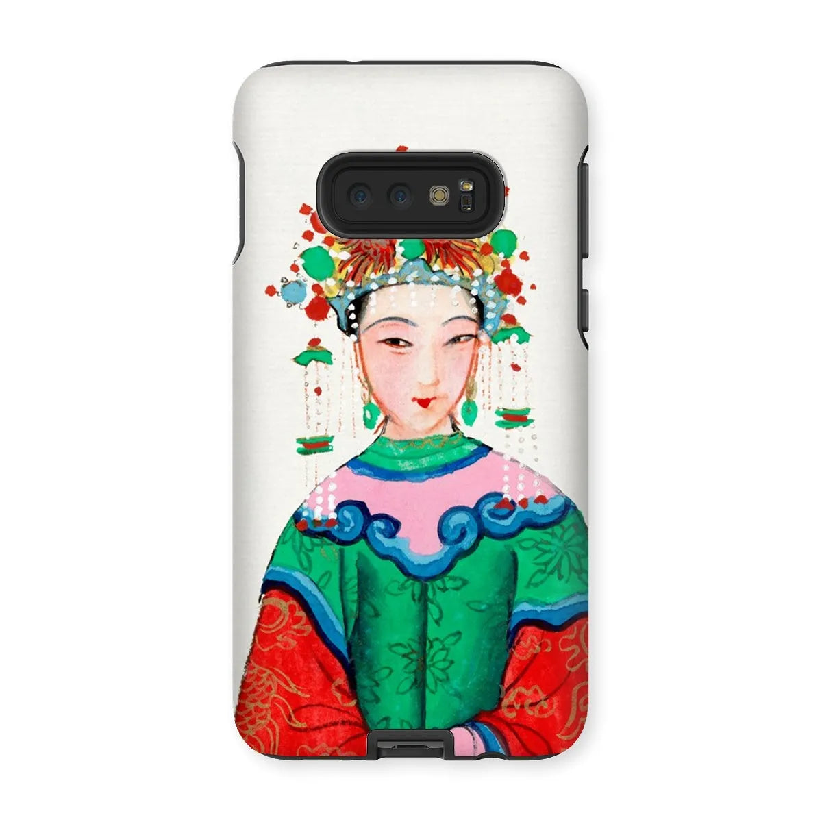 Imperial Princess - Chinese Aesthetic Painting Phone Case - Samsung Galaxy S10e / Matte - Mobile Phone Cases