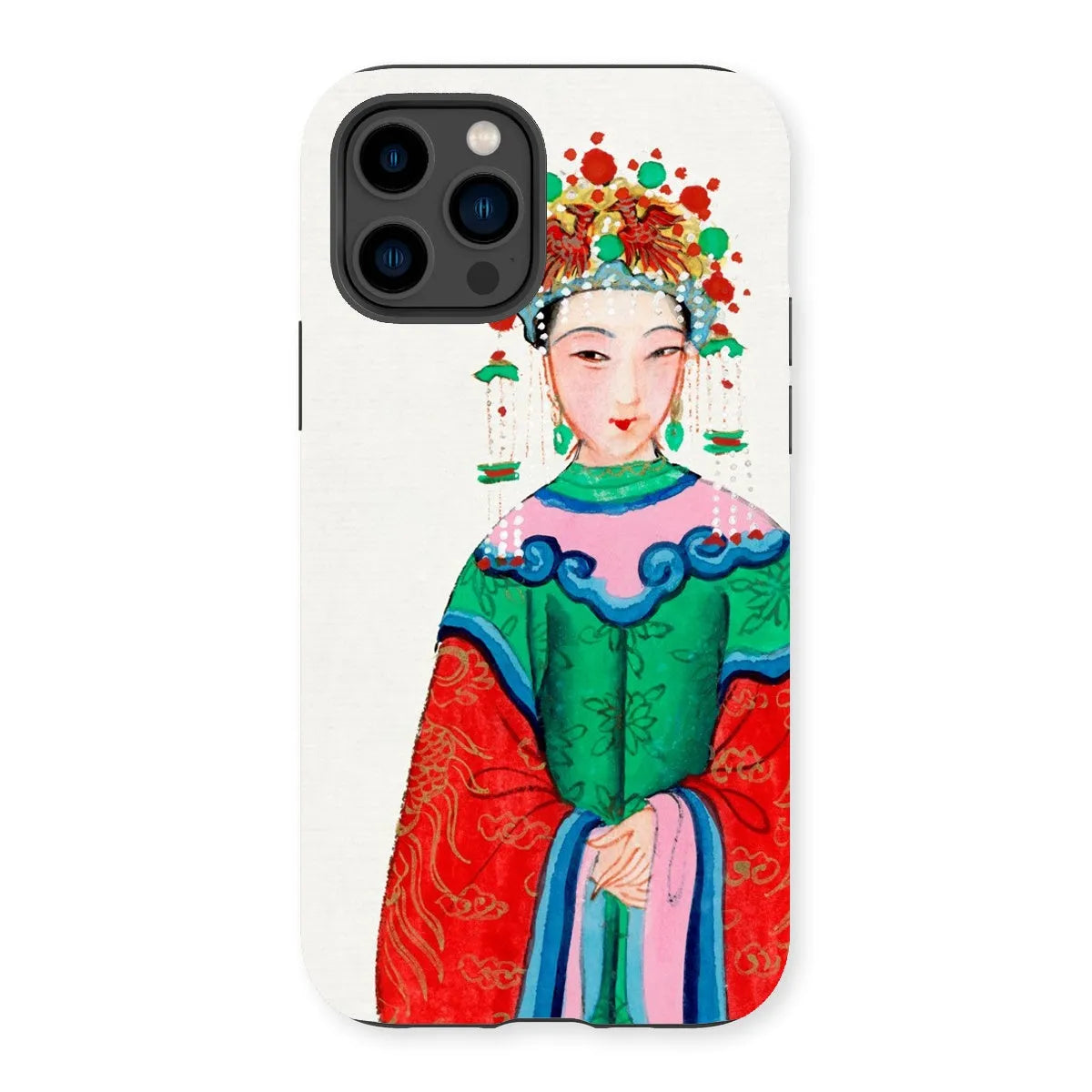 Imperial Princess - Chinese Aesthetic Painting Phone Case - Iphone 14 Pro / Matte - Mobile Phone Cases - Aesthetic Art