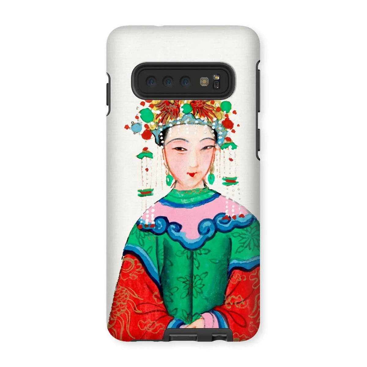 Imperial Princess - Chinese Aesthetic Painting Phone Case - Samsung Galaxy S10 / Matte - Mobile Phone Cases - Aesthetic