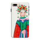 Imperial Princess - Manchu Fashion Iphone Case, 8 Plus / Matte, Phone Case Colorful Illustration Traditional Chinese Opera Character