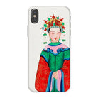 Imperial Princess - Manchu Fashion Iphone Case, x / Matte, Phone Case Colorful Illustration Traditional Chinese Opera Character