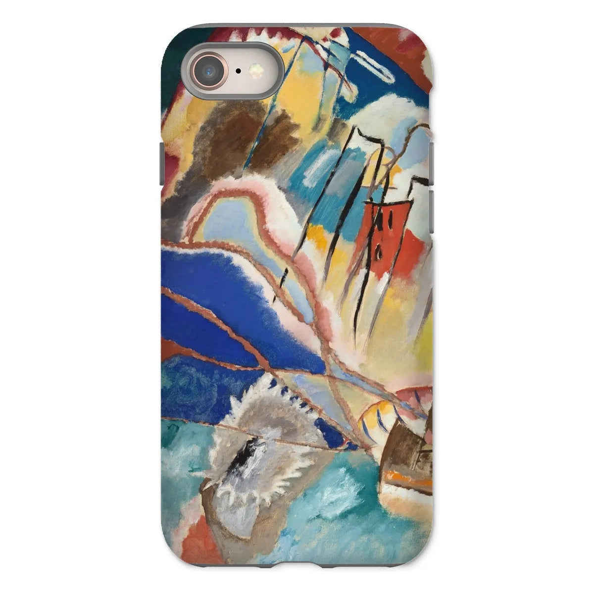 Improvisation No. 30 Art Phone Case - Wassily Kandinsky - Iphone 8 / Matte - Mobile Phone Cases - Aesthetic Art