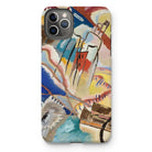 Improvisation No. 30 - Wassily Kandinsky Iphone Case, 11 Pro Max / Matte, Iphone Case Abstract Expressionist Painting Vibrant Colors Dynamic
