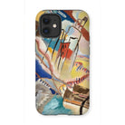 Improvisation No. 30 - Wassily Kandinsky Iphone Case, 12 Mini / Matte, Phone Case Abstract Colorful Painting Geometric Shapes Dynamic