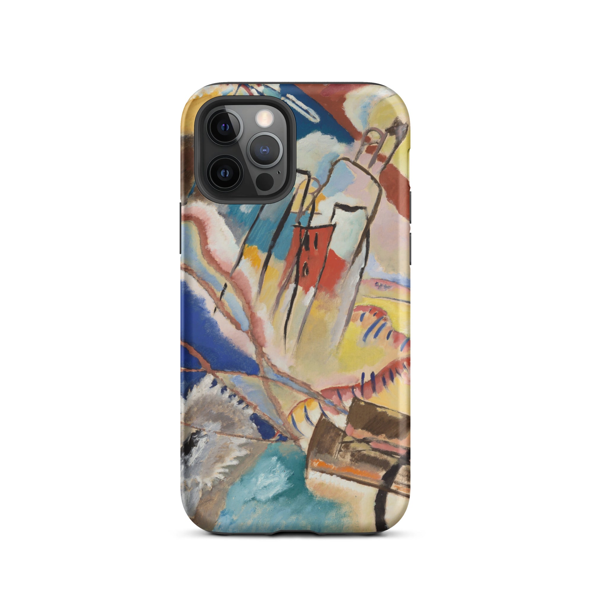 Improvisation No. 30 - Wassily Kandinsky Iphone Case, 12 Pro / Matte, Abstract Art Phone Case