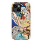 Improvisation No. 30 - Wassily Kandinsky Iphone Case, 14 Plus / Matte, Phone Case Abstract Colorful Painting Dynamic Shapes Lines