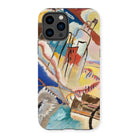 Improvisation No. 30 - Wassily Kandinsky Iphone Case, 14 Pro / Matte, Phone Case Abstract Colorful Artistic Design