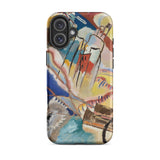 Improvisation No. 30 - Wassily Kandinsky Iphone Case, 16 Plus / Matte, Abstract Art Phone Case