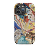 Improvisation No. 30 - Wassily Kandinsky Iphone Case, 16 Pro Max / Matte, Abstract Art Phone Case