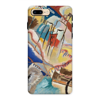 Improvisation No. 30 - Wassily Kandinsky Iphone Case, 8 Plus / Matte, Abstract Art Phone Case Colorful Geometric Shapes Brushstrokes