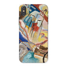 Improvisation No. 30 - Wassily Kandinsky Iphone Case, x / Matte, Phone Case Abstract Colorful Painting Geometric Shapes Brushstrokes