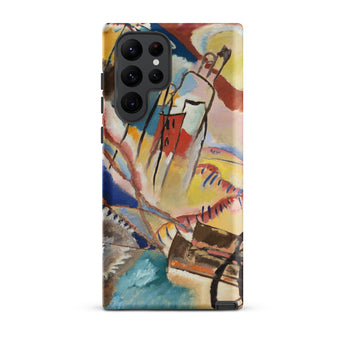 Improvisation No. 30 - Wassily Kandinsky Phone Case Samsung Galaxy S22 Ultra / Matte Vibrant Abstract Art Phone Case Bold Strokes Red