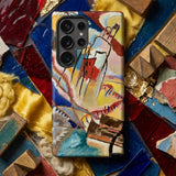 Improvisation No. 30 - Wassily Kandinsky Phone Case Vibrant Abstract Art-themed Phone Case Bold Strokes Red Kandinsky’s Revolutionary