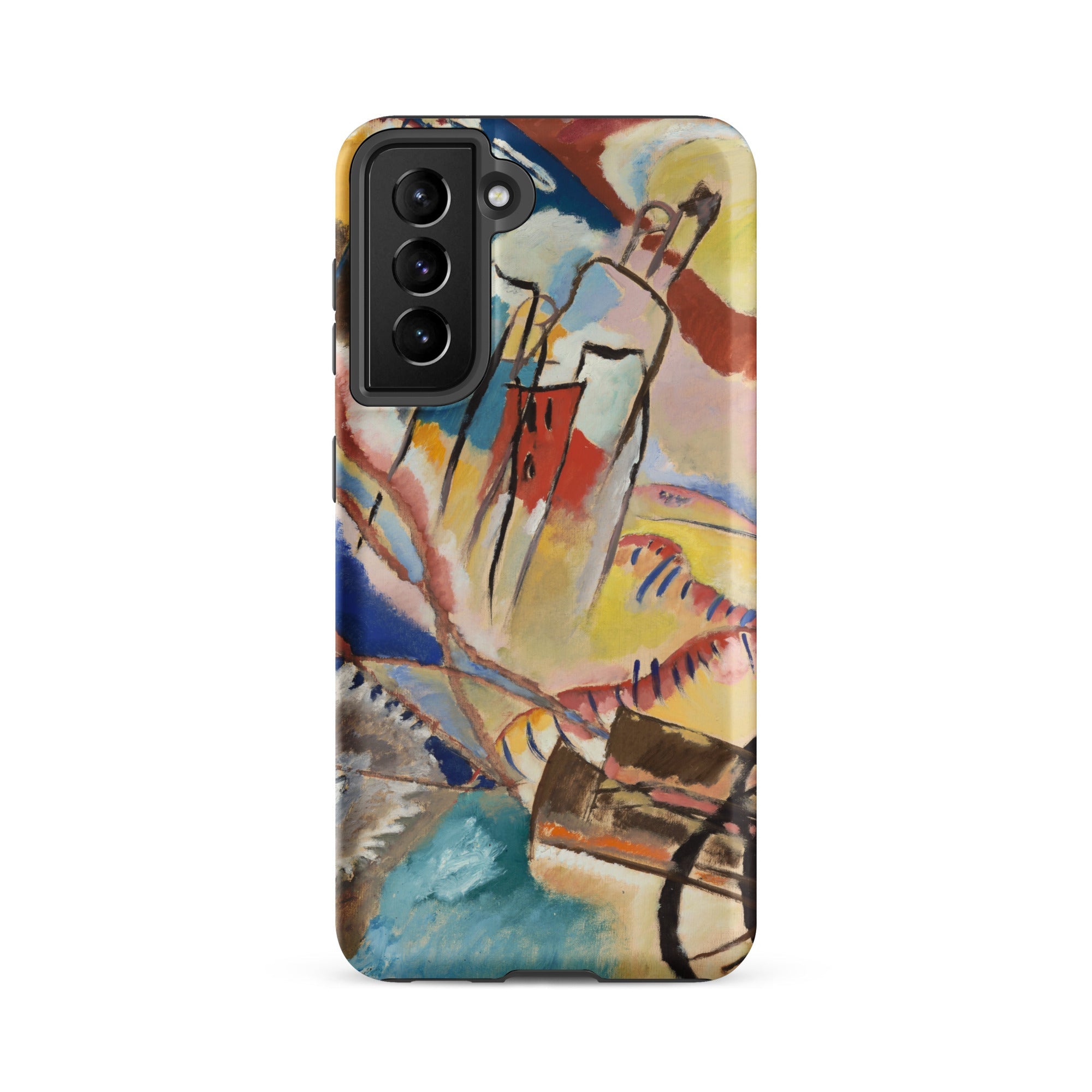 Improvisation No. 30 Wassily Kandinsky Samsung Case, Galaxy S21 Fe / Matte, Smartphone Case Abstract Art Design