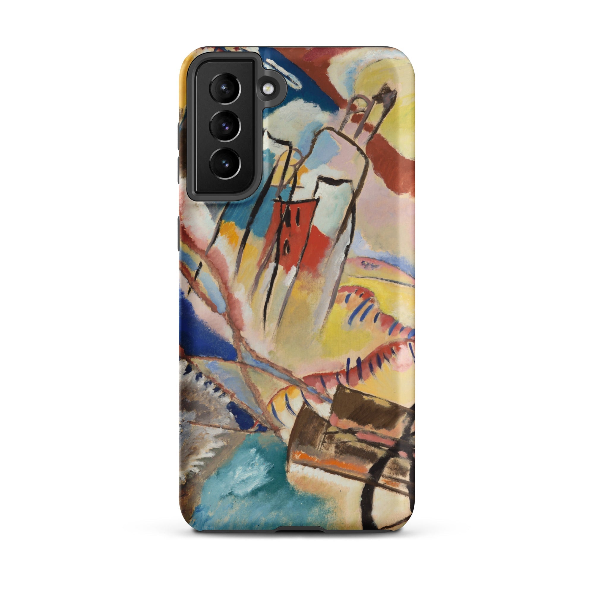 Improvisation No. 30 Wassily Kandinsky Samsung Case, Galaxy S21 Plus / Matte, Smartphone Case Abstract Painting Vibrant Colors