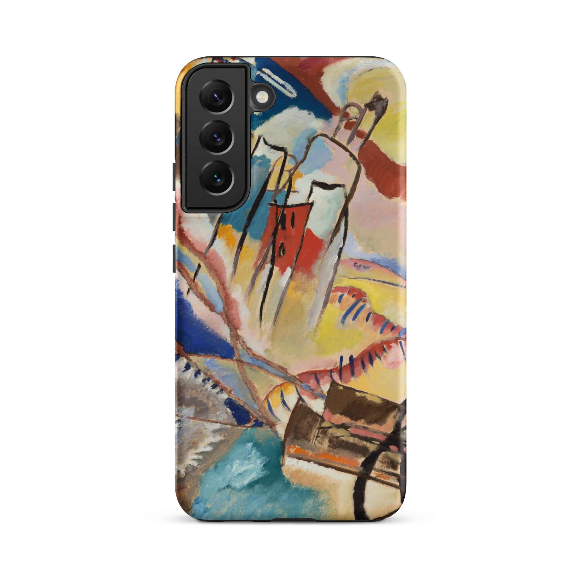 Improvisation No. 30 Wassily Kandinsky Samsung Case, Galaxy S22 Plus / Matte, Smartphone Case Abstract Colorful Painting Design