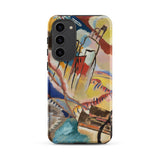 Improvisation No. 30 - Wassily Kandinsky Samsung Case, Galaxy S23 Plus / Matte, Smartphone Case Abstract Painting Vibrant Colors Dynamic