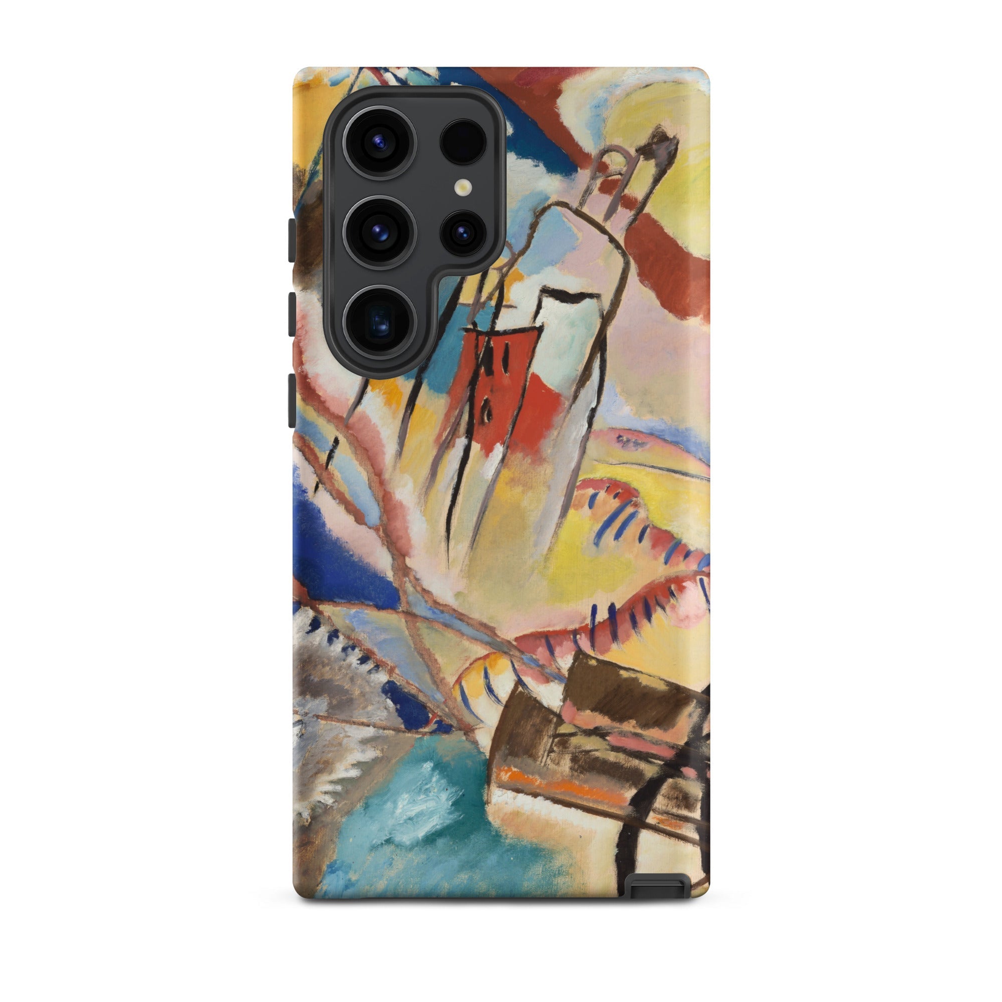 Improvisation No. 30 Wassily Kandinsky Samsung Case, Galaxy S23 Ultra / Matte, Smartphone Case Colorful Abstract Art Print