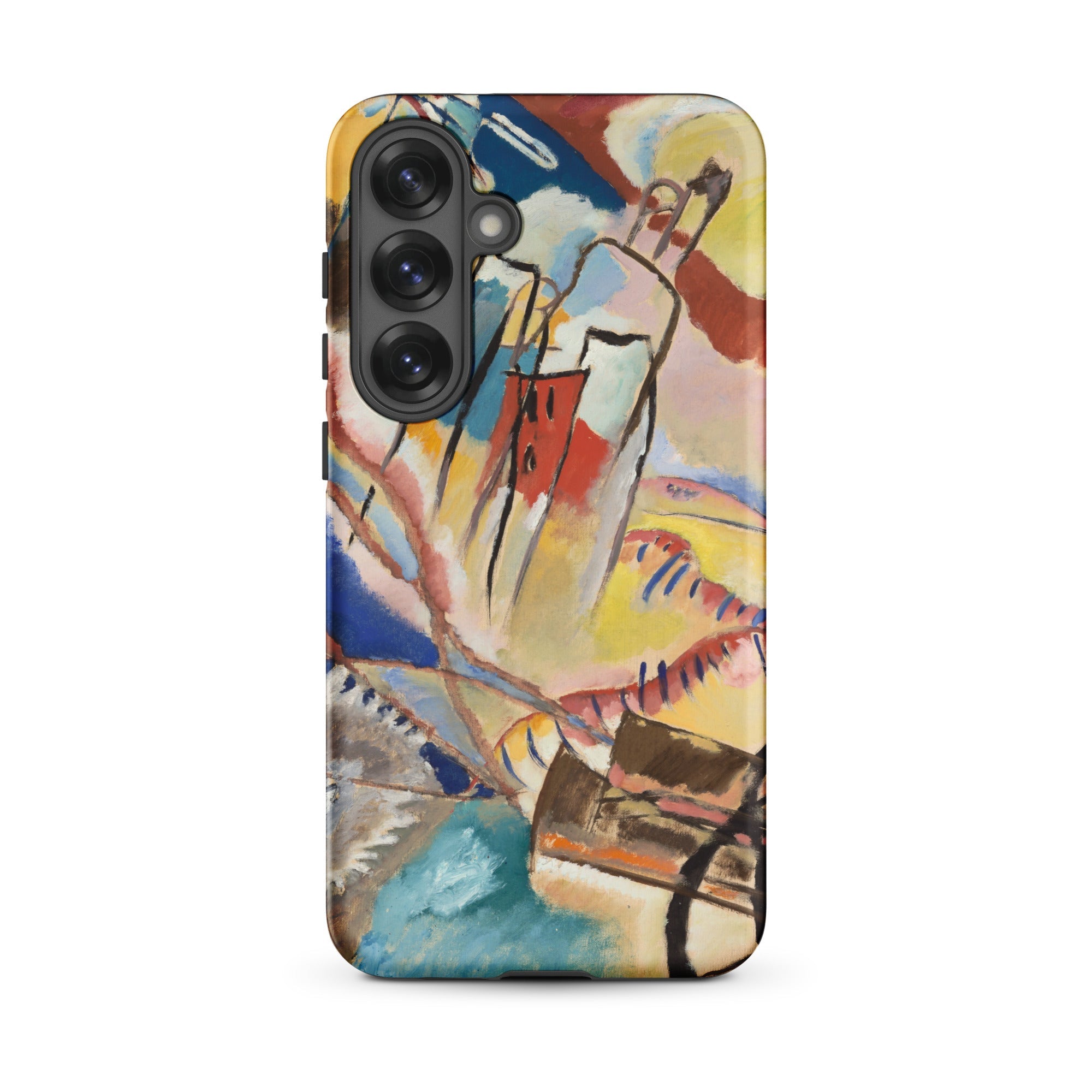 Improvisation No. 30 Wassily Kandinsky Samsung Case, Galaxy S25 Plus / Matte, Smartphone Case Abstract Colorful Art Print