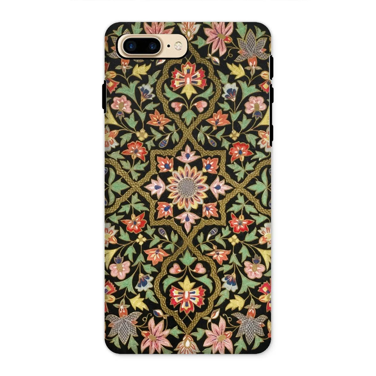 Indian Embroidery - Aesthetic Pattern Art Phone Case - Iphone 8 Plus / Matte - Mobile Phone Cases - Aesthetic Art