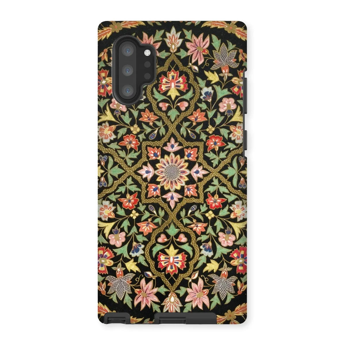 Indian Embroidery - Aesthetic Pattern Art Phone Case - Samsung Galaxy Note 10p / Matte - Mobile Phone Cases - Aesthetic