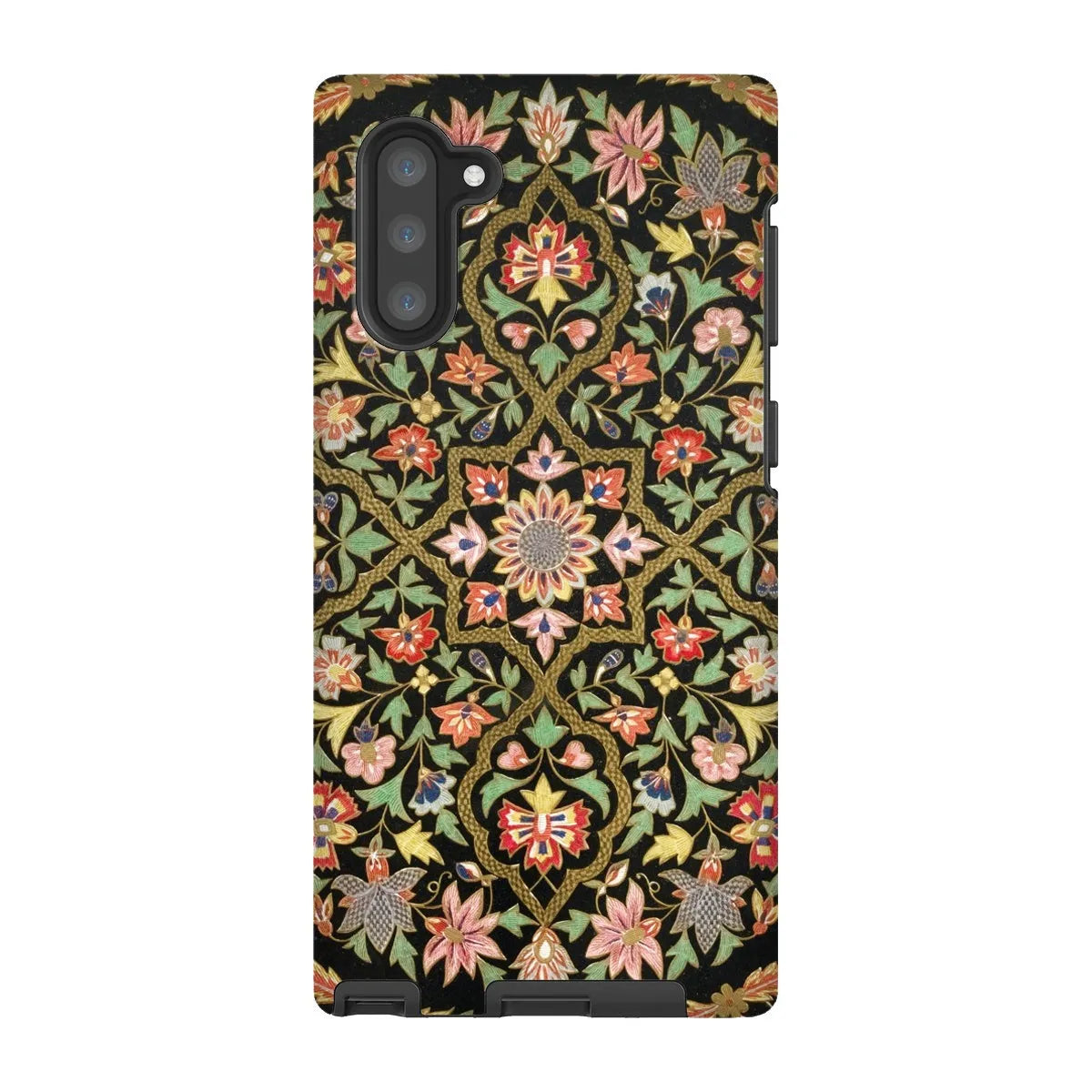 Indian Embroidery - Aesthetic Pattern Art Phone Case - Samsung Galaxy Note 10 / Matte - Mobile Phone Cases - Aesthetic