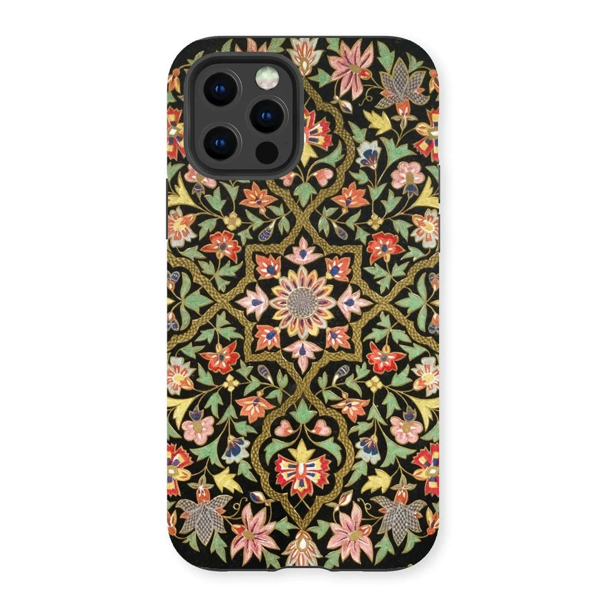 Indian Embroidery - Aesthetic Pattern Art Phone Case - Iphone 13 Pro / Matte - Mobile Phone Cases - Aesthetic Art