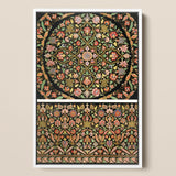 Indian Embroidery - Matthew Digby Wyatt Art Print / Canvas, 12x18’’ / 31x46cm / White Frame, Posters Prints & Visual Artwork, Toby Leon