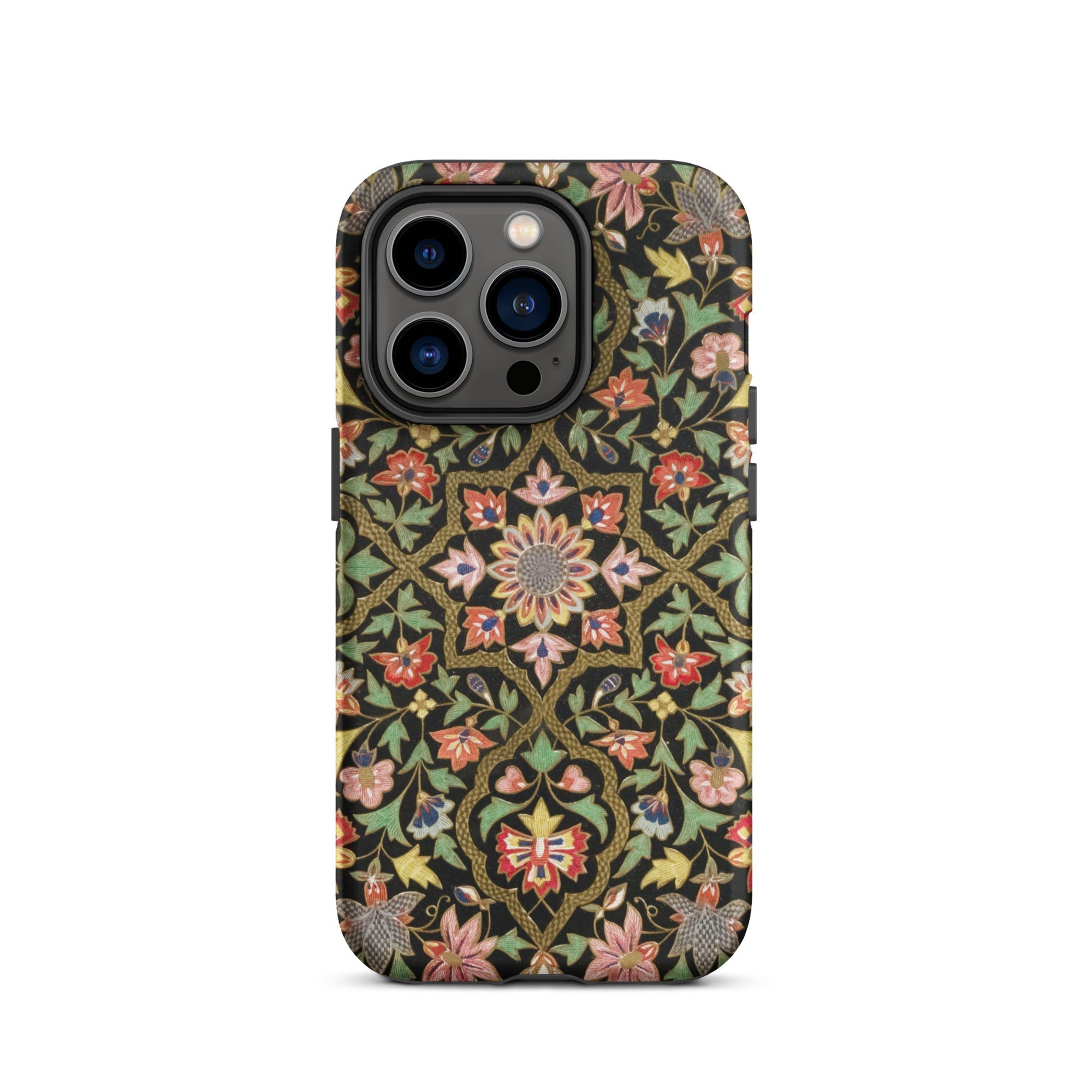 Indian Embroidery - Matthew Digby Wyatt Iphone Case, 14 Pro / Matte, Floral Patterned Phone Case