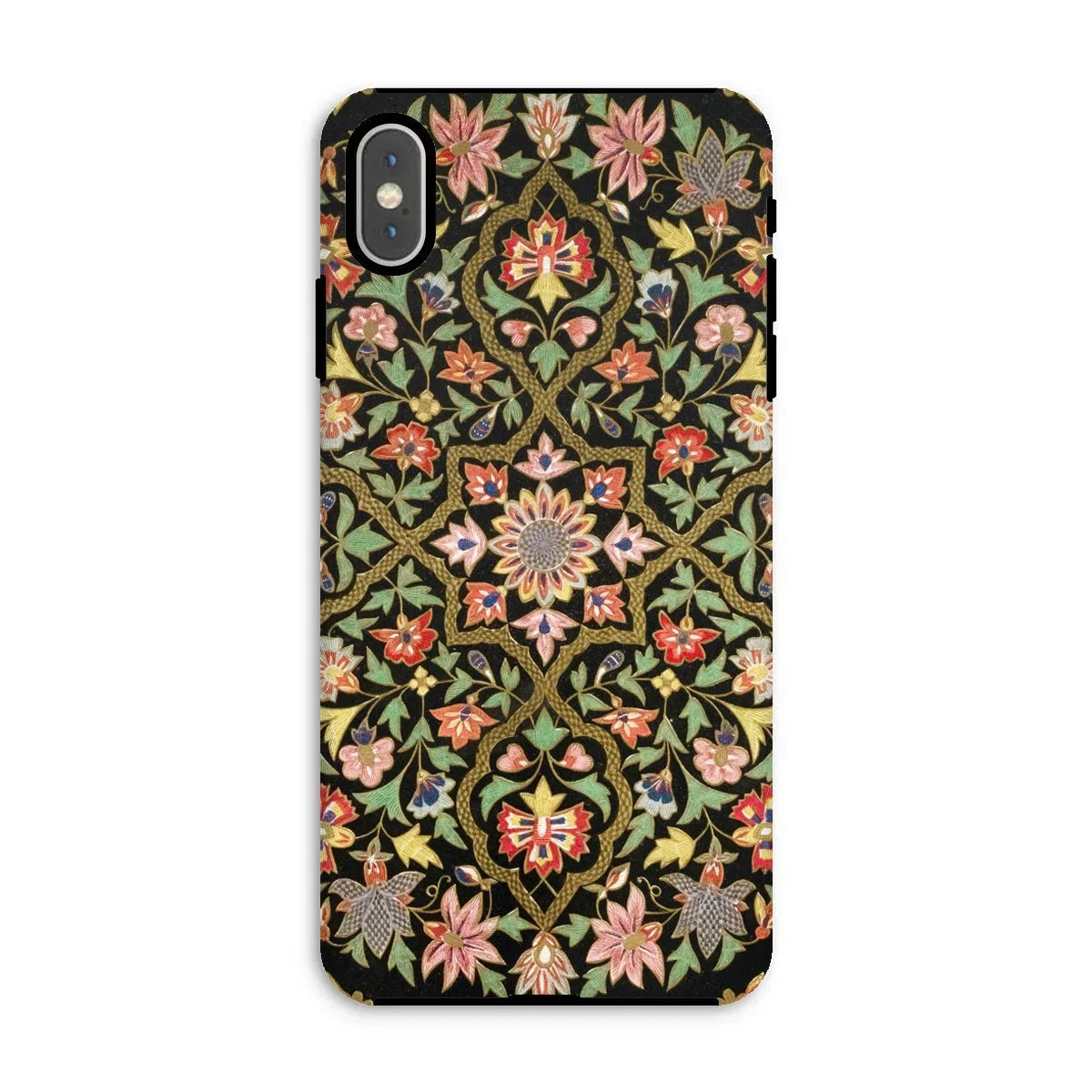 Indian Embroidery - Matthew Digby Wyatt Iphone Case, Xs Max / Matte, Ornate Floral Patterned Phone Case Intricate Botanical Designs