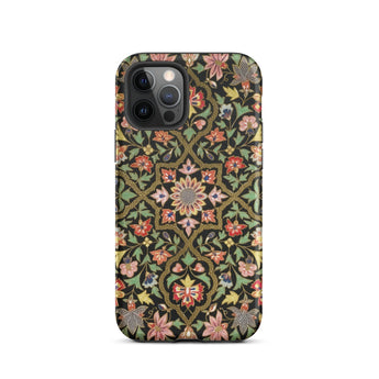 Indian Embroidery - Matthew Digby Wyatt Phone Case Iphone 12 Pro / Matte Floral Patterned Phone Case Matthew Digby Wyatt, Indian