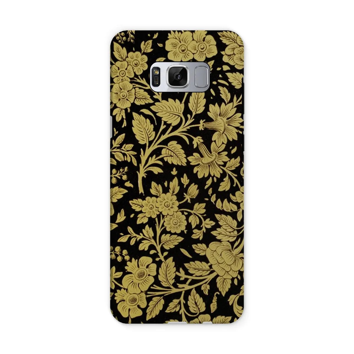 Indian Gold Lacquer - Aesthetic Pattern Art Phone Case - Samsung Galaxy S8 / Matte - Mobile Phone Cases - Aesthetic Art
