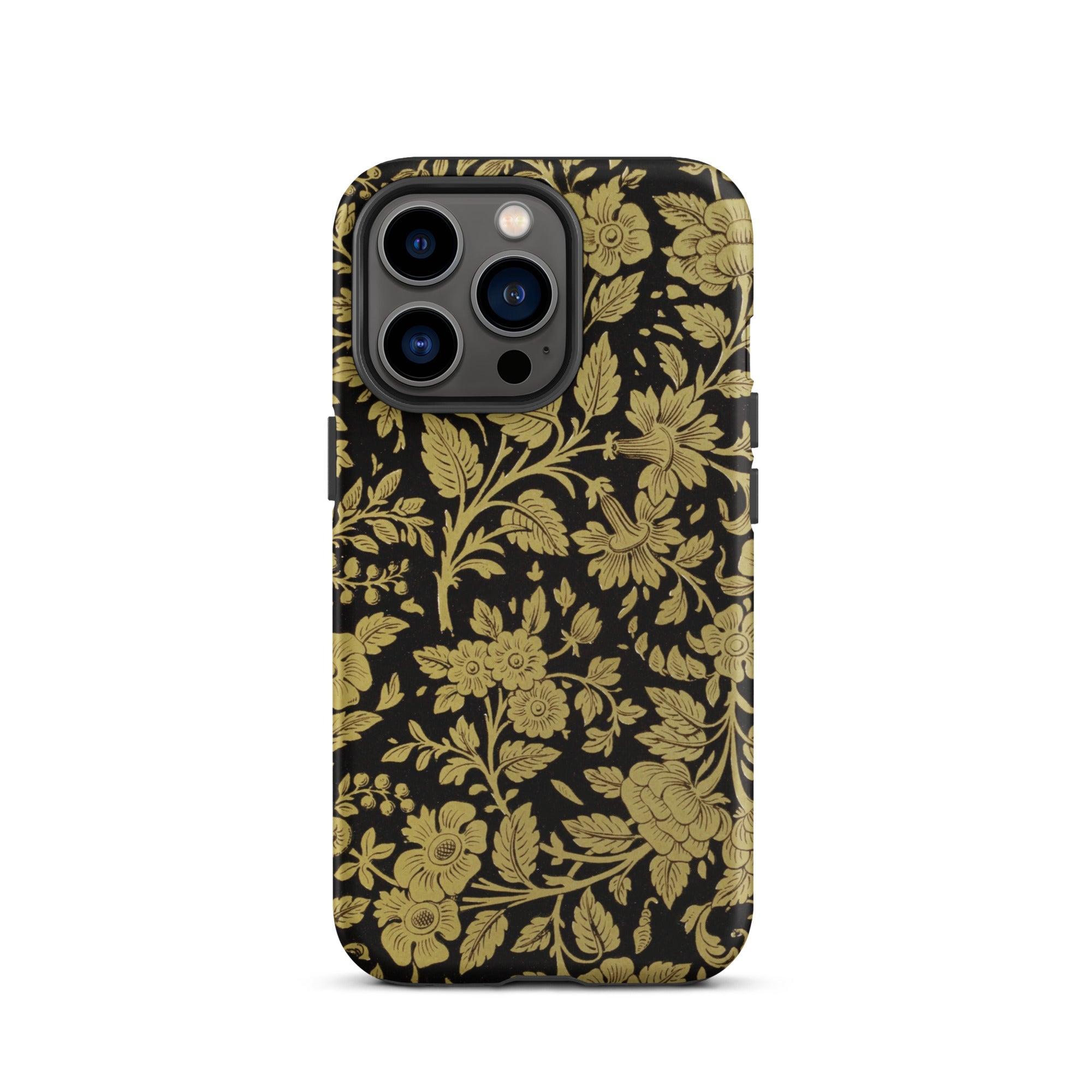 Indian Lacquerwork - Matthew Digby Wyatt Iphone Case, 13 Pro / Matte, Floral Patterned Phone Case