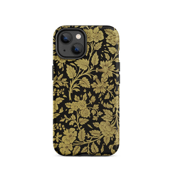 Indian Lacquerwork - Matthew Digby Wyatt Iphone Case, 14 / Matte, Floral Patterned Phone Case