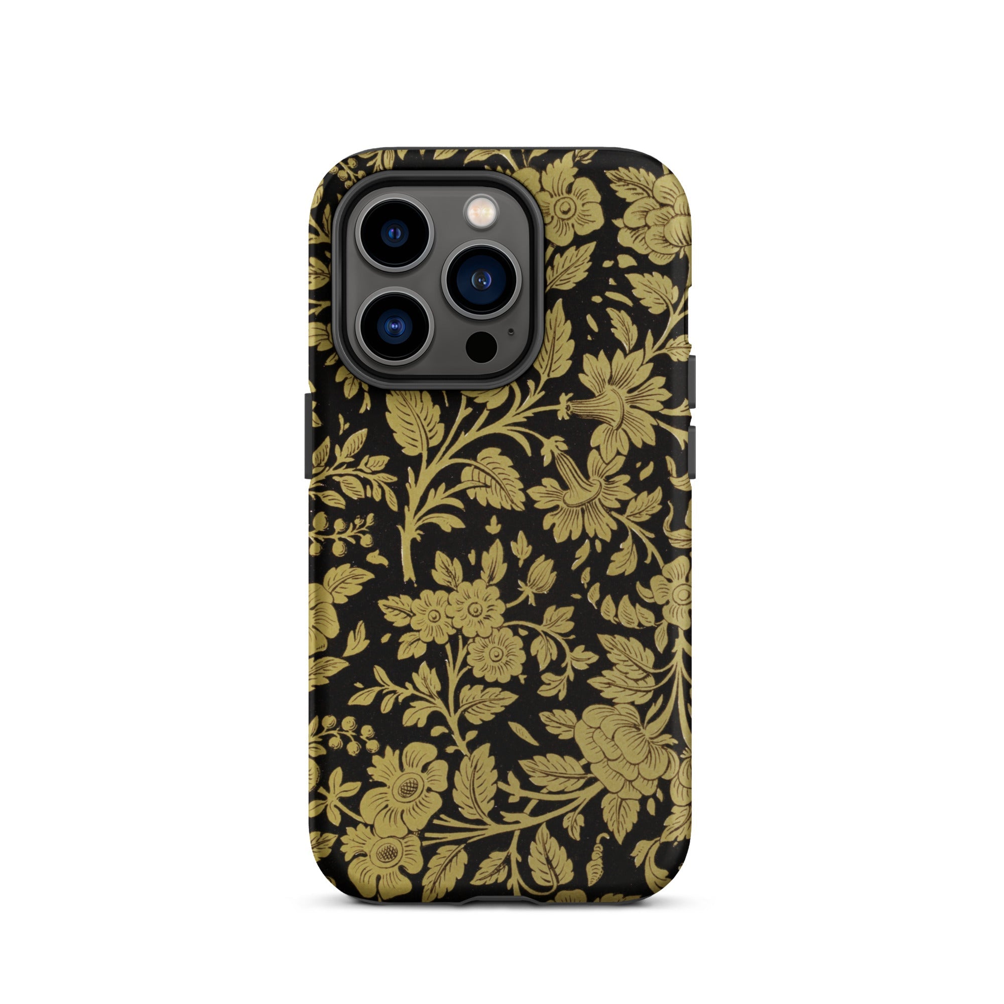 Indian Lacquerwork - Matthew Digby Wyatt Iphone Case, 14 Pro / Matte, Floral-patterned Smartphone Case