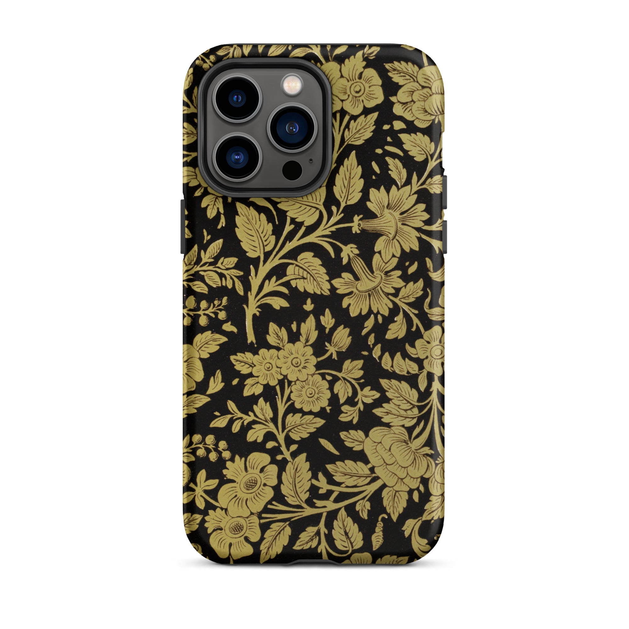 Indian Lacquerwork - Matthew Digby Wyatt Iphone Case, 14 Pro Max / Matte, Floral Patterned Phone Case