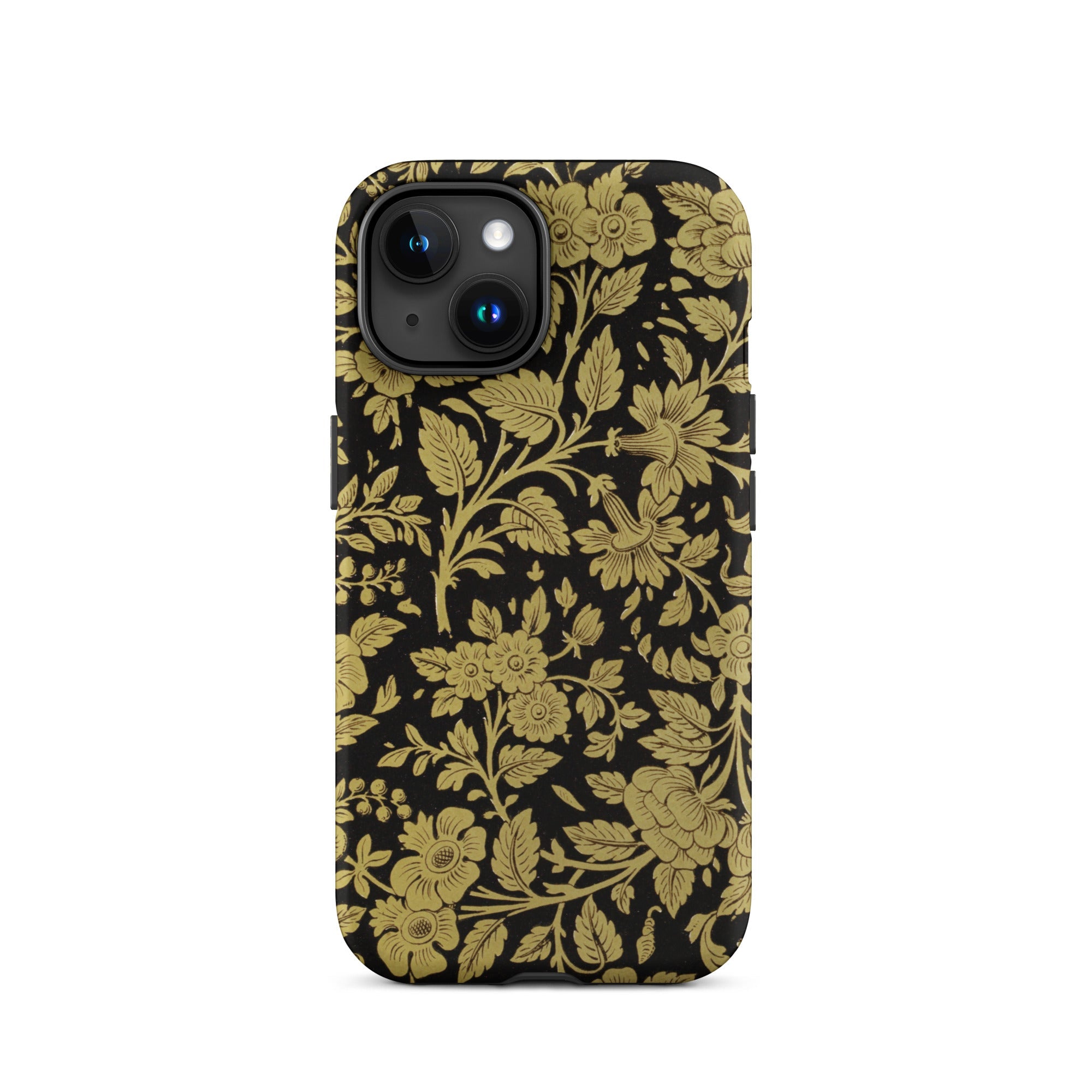 Indian Lacquerwork - Matthew Digby Wyatt Iphone Case, 15 / Matte, Floral Patterned Phone Case