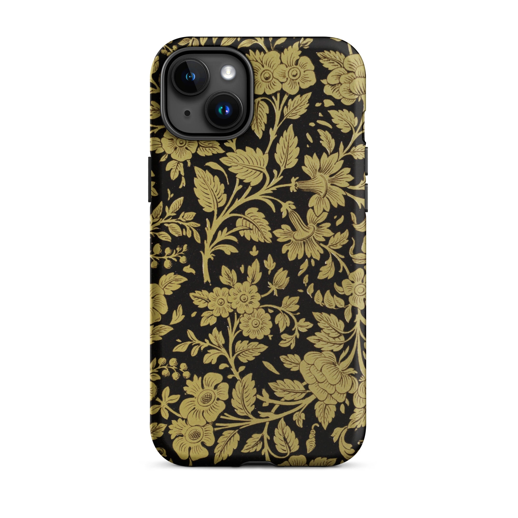 Indian Lacquerwork - Matthew Digby Wyatt Iphone Case, 15 Plus / Matte, Floral Patterned Phone Case