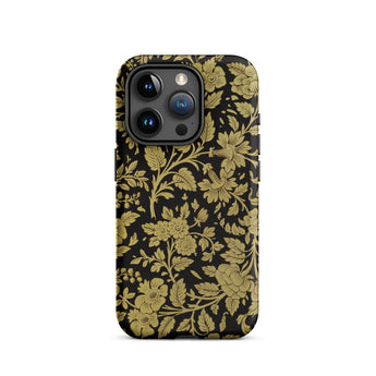 Indian Lacquerwork - Matthew Digby Wyatt Iphone Case, 15 Pro / Matte, Floral Patterned Phone Case