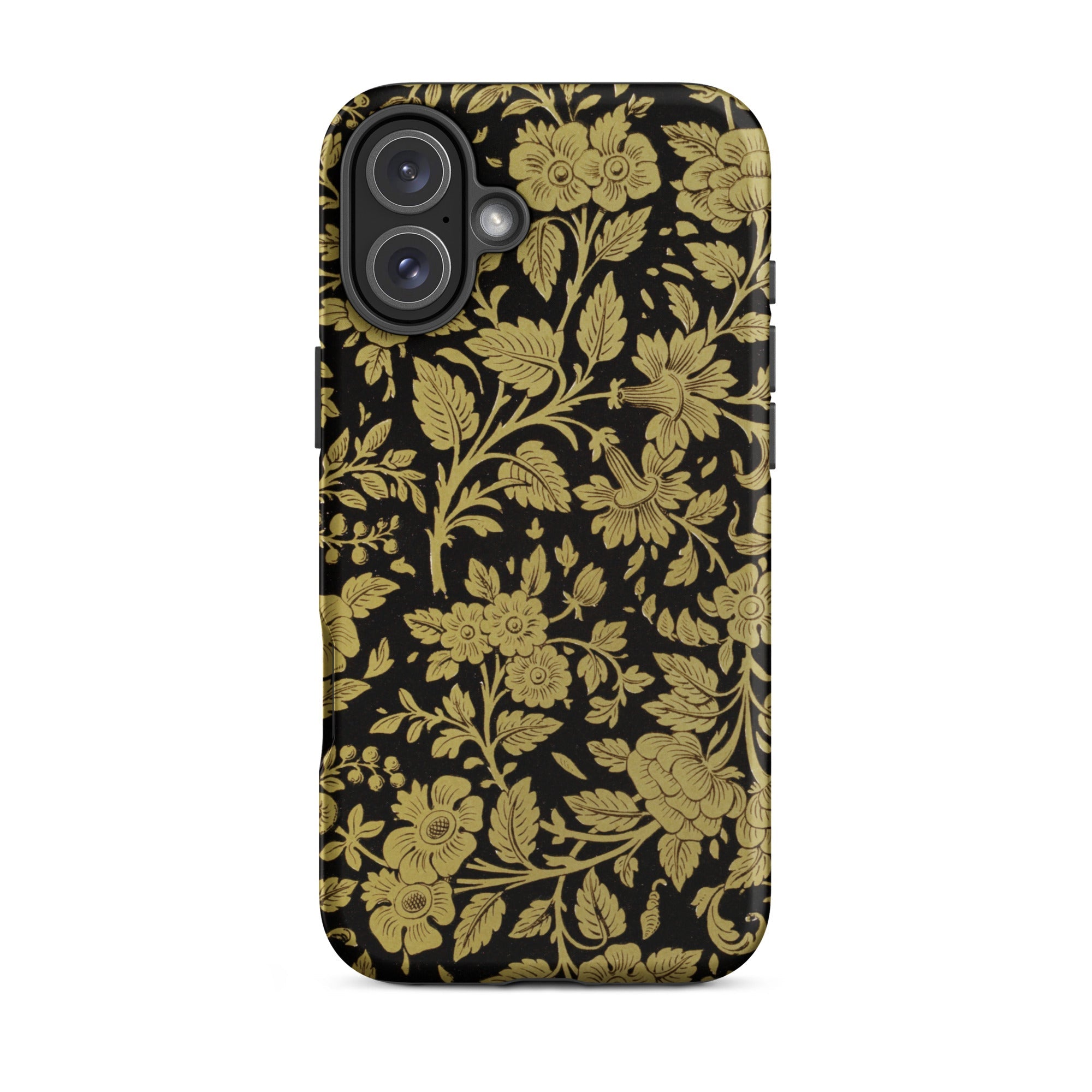 Indian Lacquerwork - Matthew Digby Wyatt Iphone Case, 16 Plus / Matte, Floral Patterned Phone Case