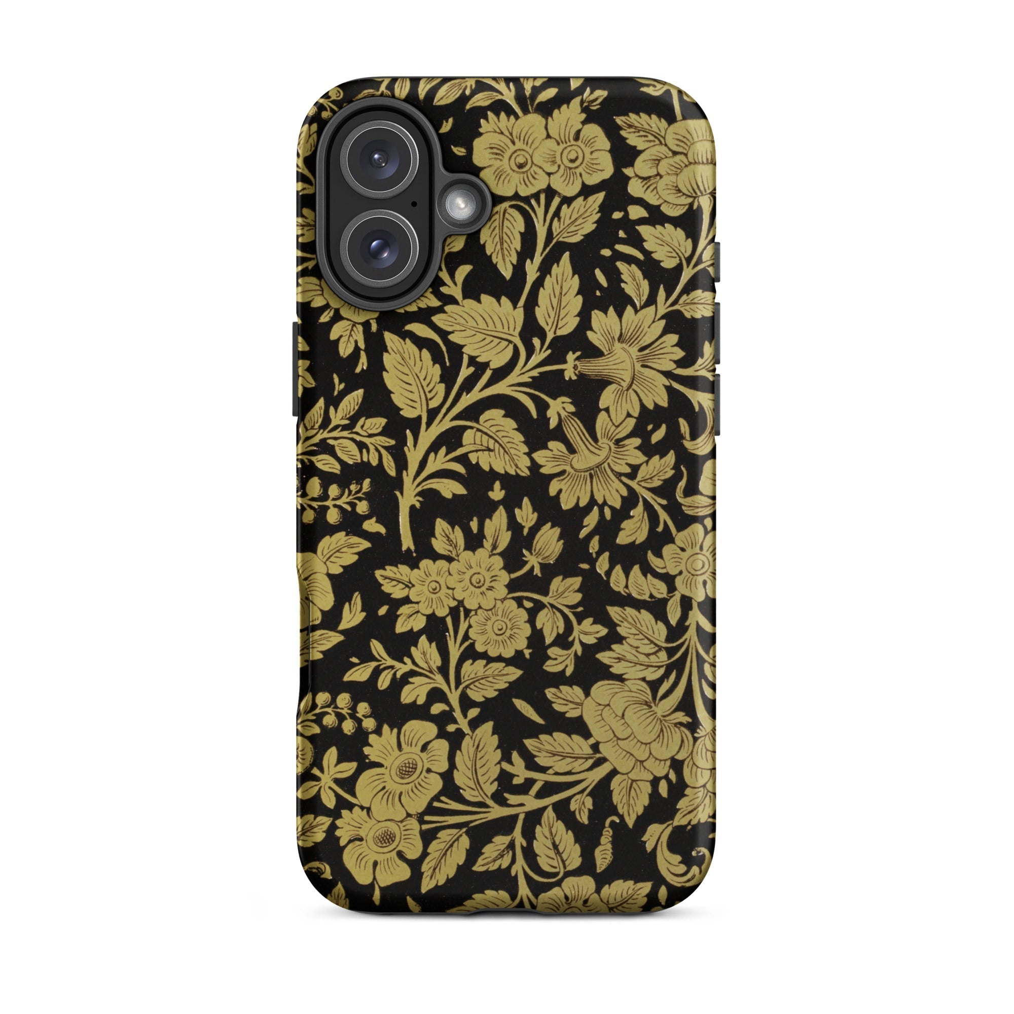 Indian Lacquerwork Matthew Digby Wyatt Iphone Case, 16 Plus / Matte, Floral Patterned Phone Case