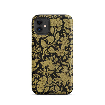 Indian Lacquerwork - Matthew Digby Wyatt Phone Case Iphone 11 / Matte Floral Patterned Phone Case Matthew Digby Wyatt, Indian Lacquerwork,