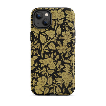 Indian Lacquerwork - Matthew Digby Wyatt Phone Case Iphone 14 Plus / Matte Floral Patterned Phone Case Matthew Digby Wyatt, Indian