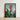 Framed Botanical Illustration Vibrant Red Orange Flower Green Robert John Thornton, Chlorophyll-fueled Fever Dream, Canna Indica Art