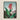 Framed Botanical Illustration Vibrant Red Orange Flower Long Robert John Thornton, Chlorophyll-fueled Fever Dream, Canna Indica Art