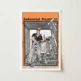 Industrial Number - Edward Penfield Art Print / Canvas, Penfield’s, Steel-rivet Border Prints