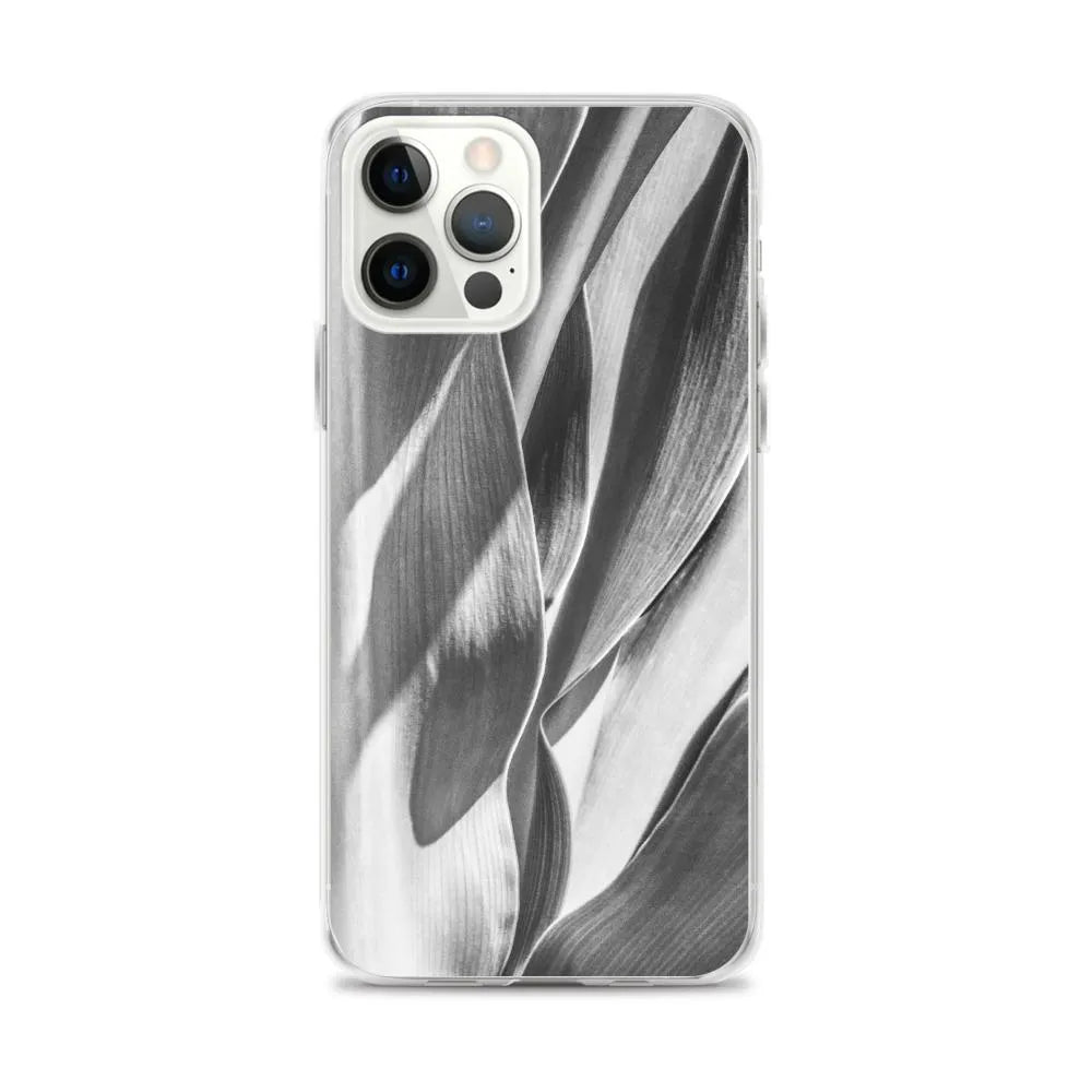 Into The Wild Botanical Art Iphone Case - Black And White - Iphone 12 Pro Max - Mobile Phone Cases - Aesthetic Art