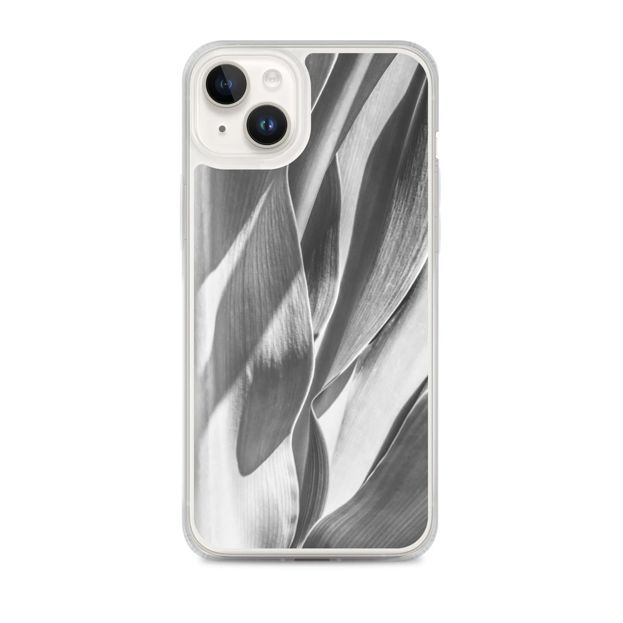 Into The Wild Botanical Art Iphone Case - Black And White - Iphone 14 Plus - Mobile Phone Cases - Aesthetic Art