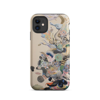 Into the Wild - Dreamy Botanical Art Phone Case Iphone 11 / Matte Artistic Phone Case Dreamy Botanical Art, Psychedelic Garden, Surrealism